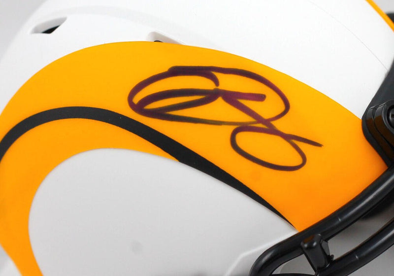 Odell Beckham Jr. Autographed Los Angeles Rams Lunar Speed Mini Helmet