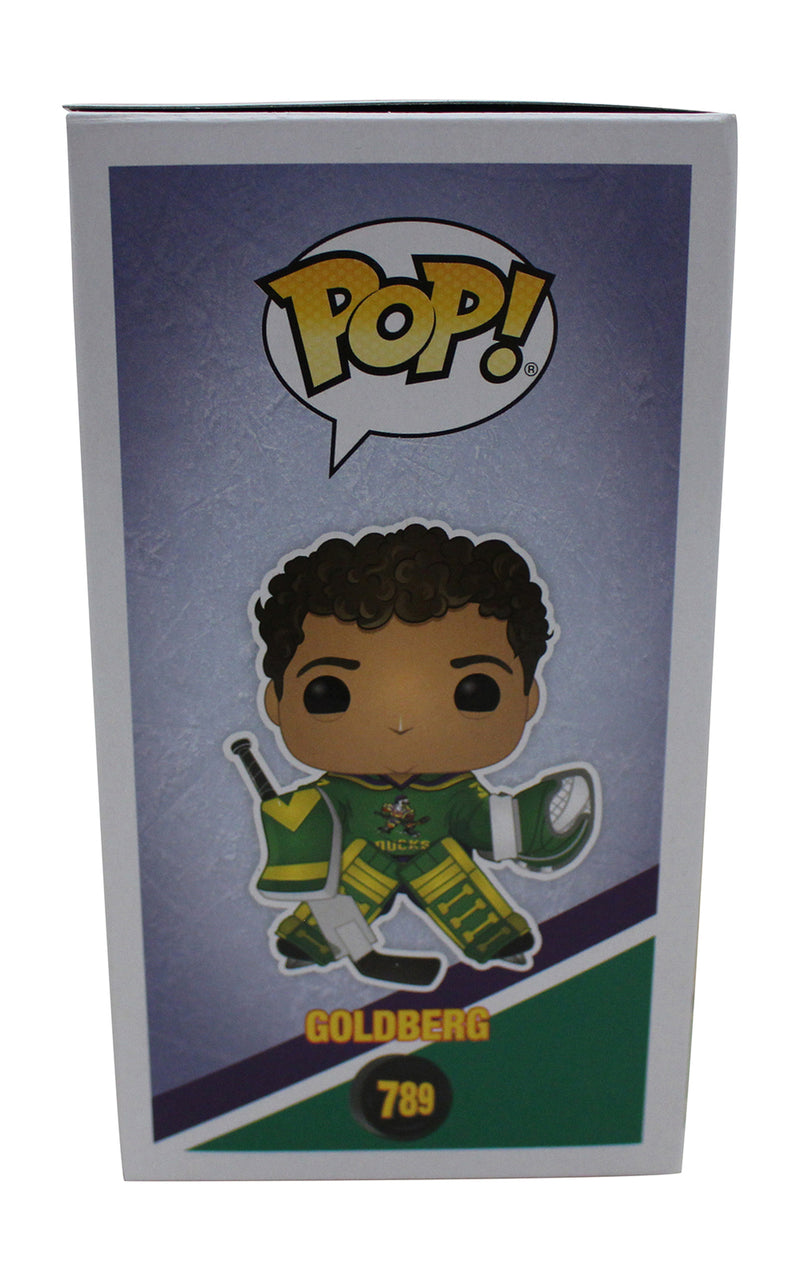 Shaun Weiss Signed Goldberg Mighty Ducks Funko Pop #789 (Beckett COA)