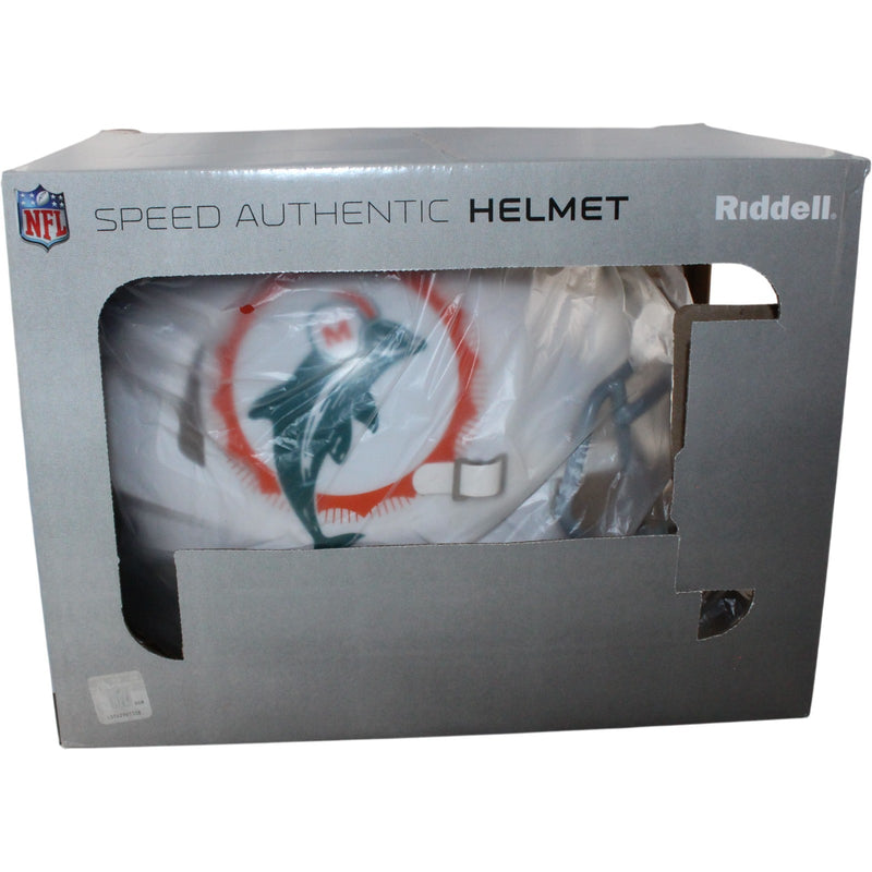 Devon Achane Miami Dolphins Autographed Full Size Authentic Tribute Helmet