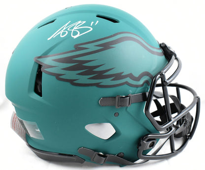 A.J. Brown Signed Philadelphia Eagles Rave Speed Authentic Helmet