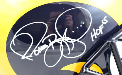 Marshall Faulk, Dickerson & Bettis Multi-Signed Rams Full Size Helmet