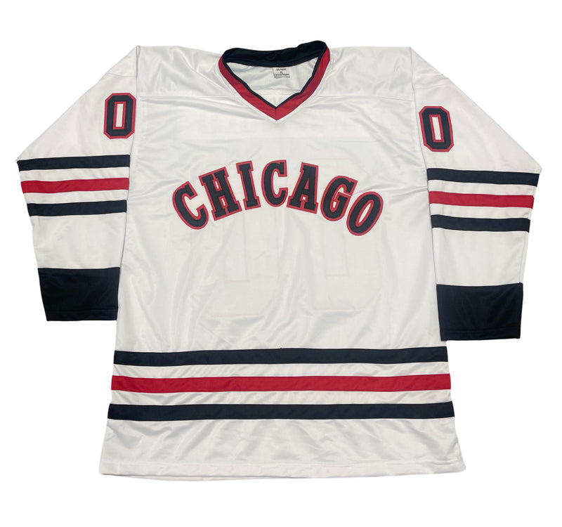 Chevy Chase Signed Chicago Griswold Custom Jersey (Beckett Witness COA)
