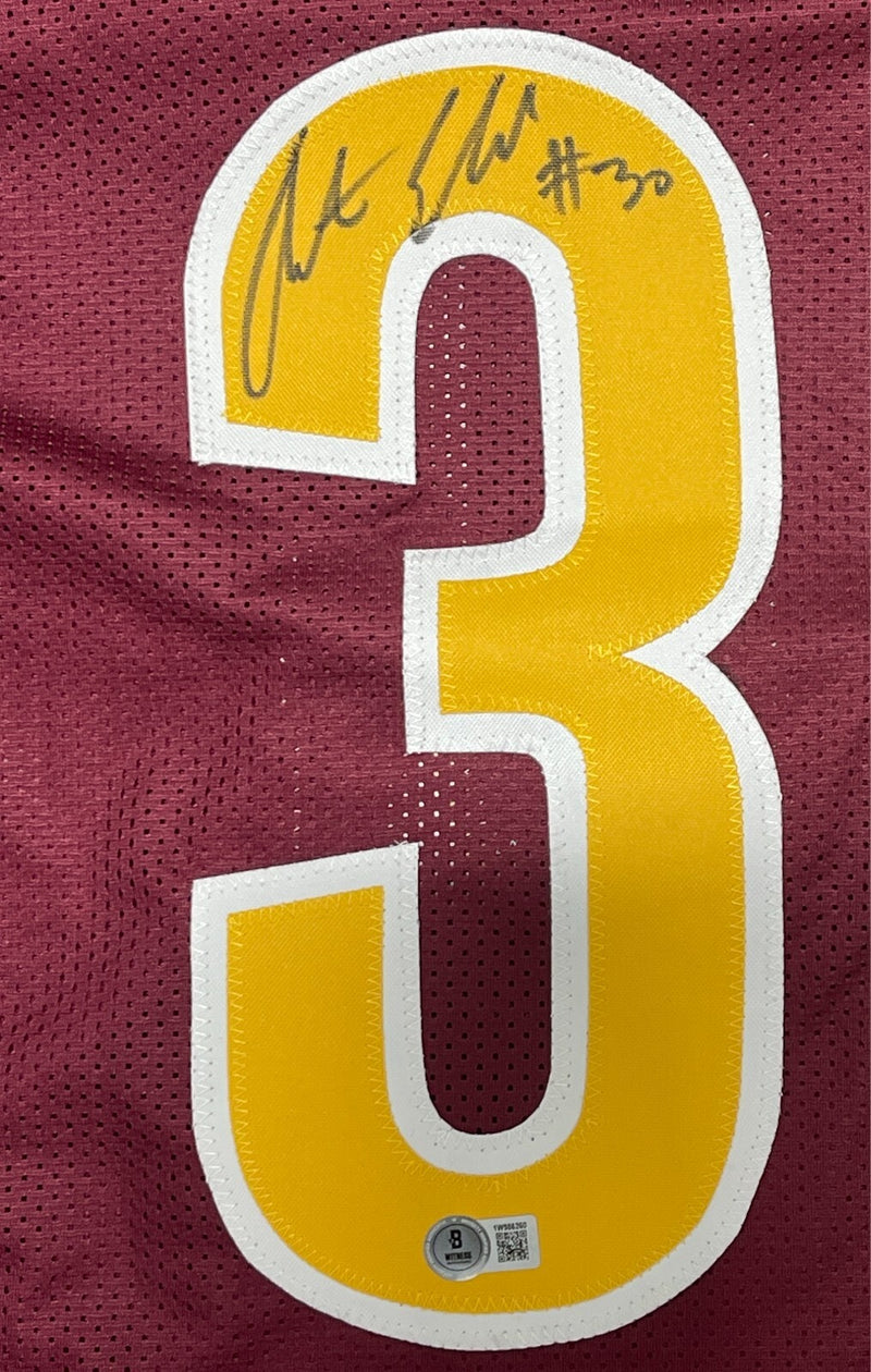 Austin Ekeler Washington Commanders Signed Custom Jersey Beckett BAS