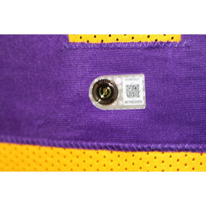 Justin Jefferson Autographed LSU Style Yellow Jersey