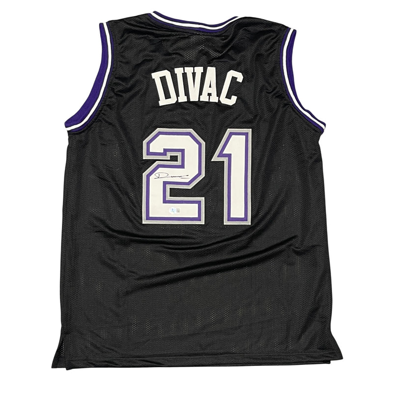 Vlade Divac Signed Sacramento Kings Custom Basketball Jersey (Beckett COA)