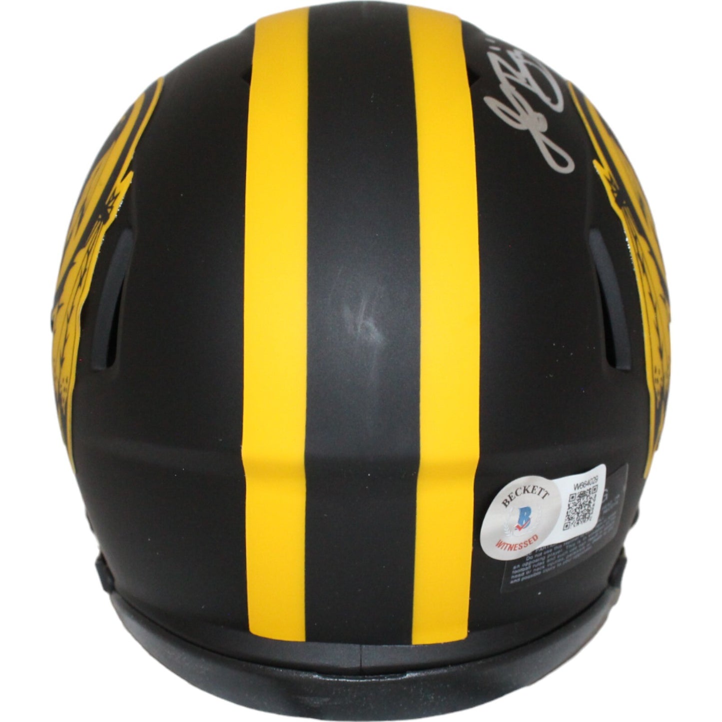 John Riggins Signed Washington Redskins Riddell Eclipse Mini Helmet