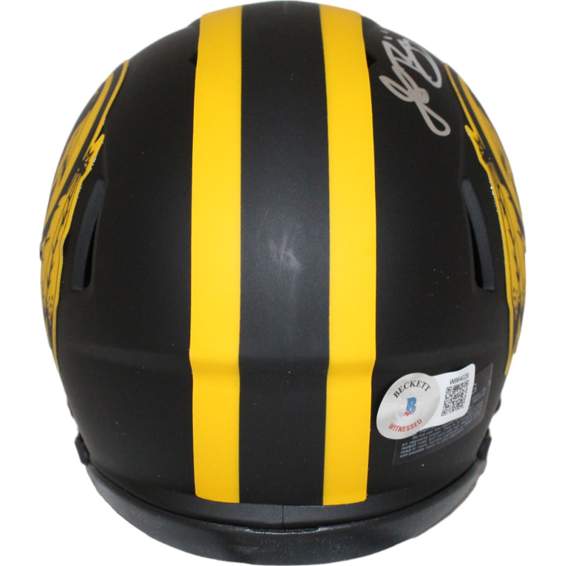 John Riggins Signed Washington Redskins Riddell Eclipse Mini Helmet
