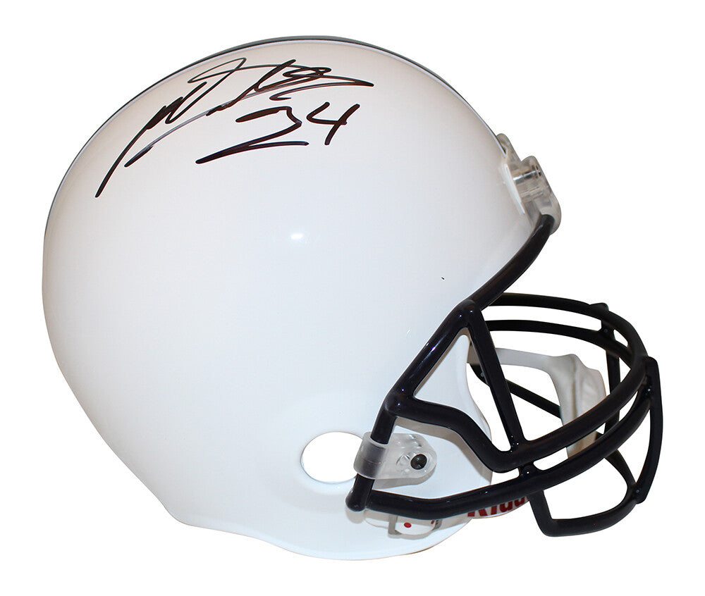 Miles Sanders Signed Penn State Nittany Lions Full Size VSR4 Helmet