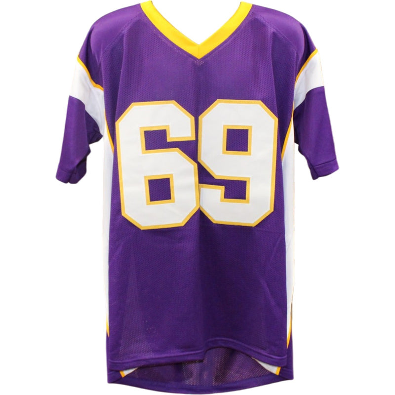 Jared Allen Autographed Pro Style Custom Jersey (BAS Witnessed)