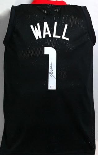 John Wall Signed Houston Rockets Custom Black Jersey