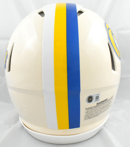 Torry Holt Signed Los Angeles Rams Retro Speed Authentic Helmet