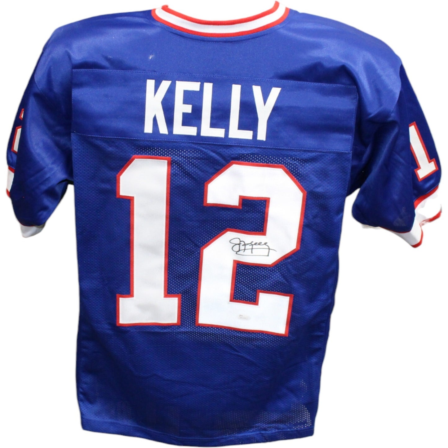 Jim Kelly Signed Buffalo Bills Blue Pro Style Jersey (JSA COA)
