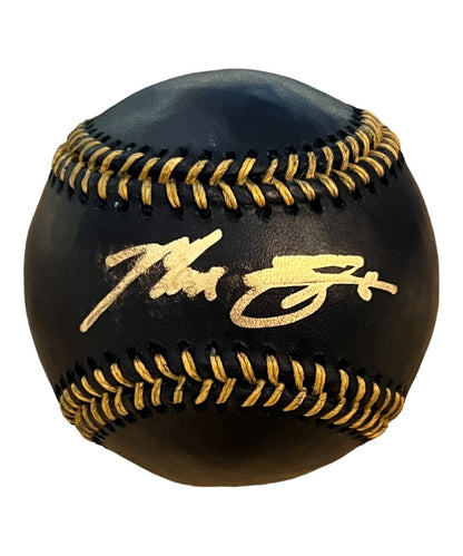 Max Scherzer Autographed Black New York Mets MLB Baseball