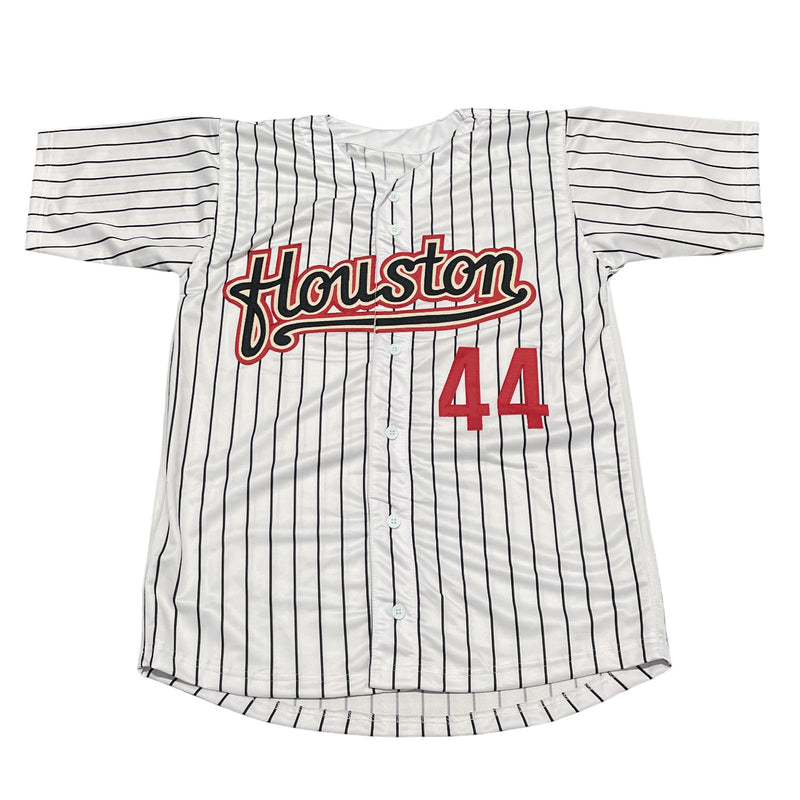Roy Oswalt Signed Houston Astros Custom Baseball Jersey (Beckett Witness)