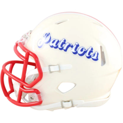 Rob Gronkowski Signed New England Patriots Retro Mini Helmet