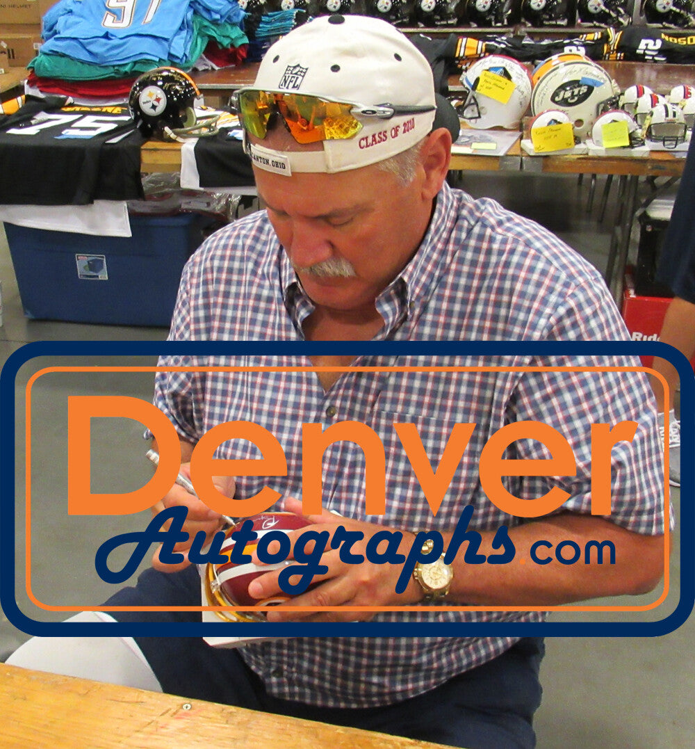Russ Grimm Washington Redskins Throwback Mini Helmet (HOF Inscription)