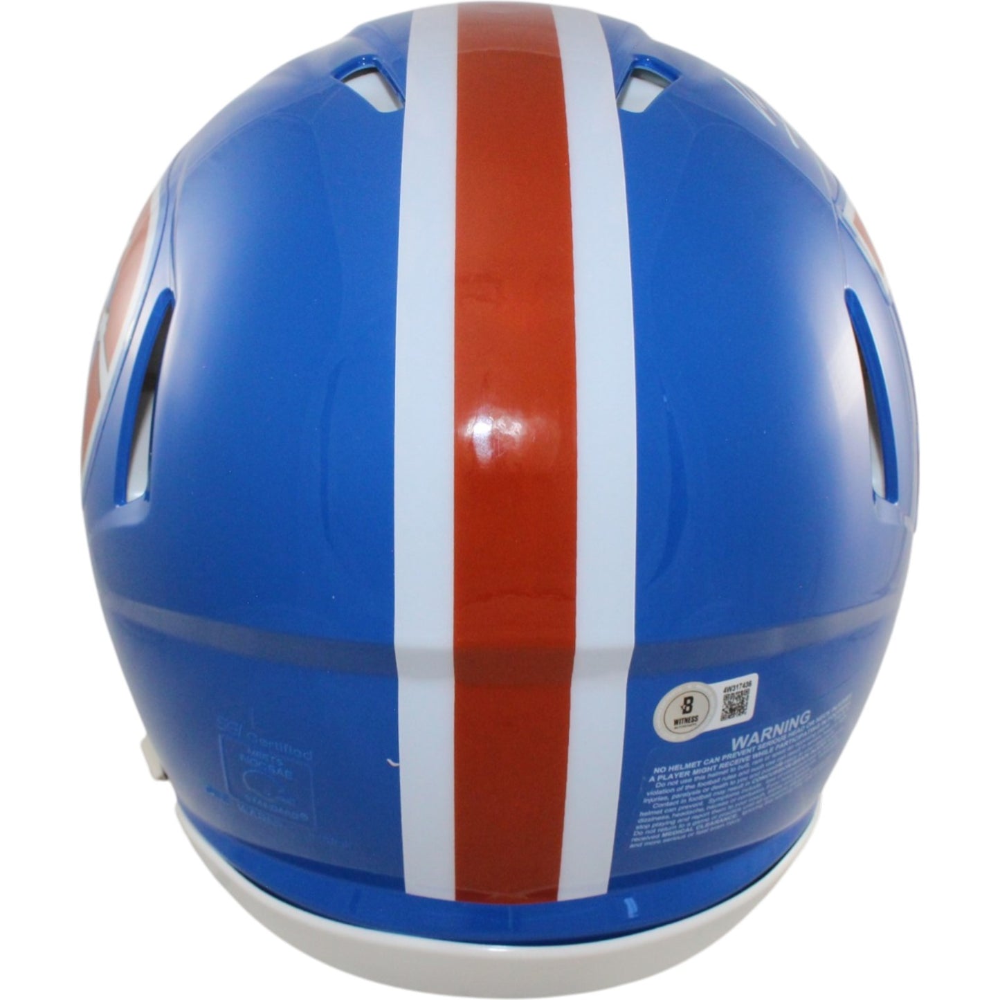 John Elway & Bo Nix Signed Denver Broncos Full Size Authentic Throwback Helmet