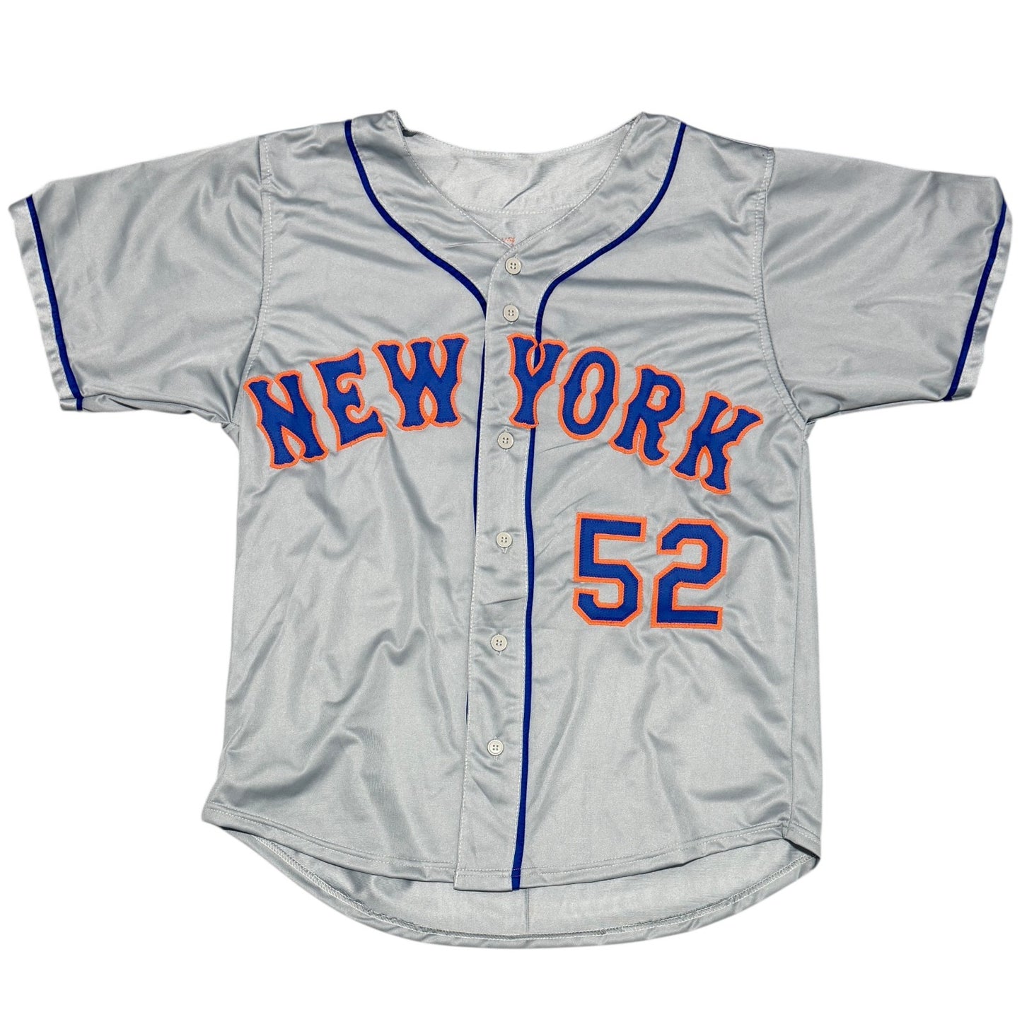 Yoenis Cespedes New York Mets Signed Custom Grey Jersey