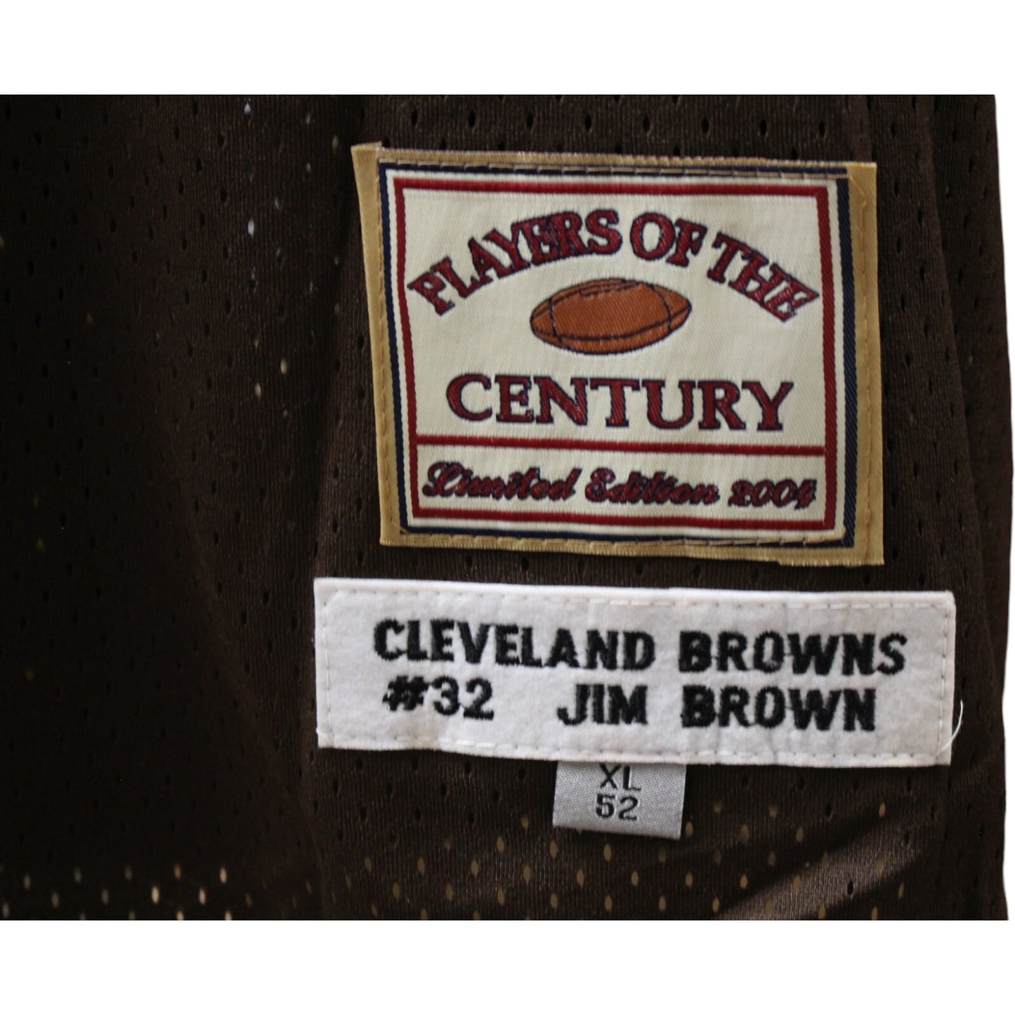 Jim Brown Signed Cleveland Browns Players of the Century Jersey (ROY)