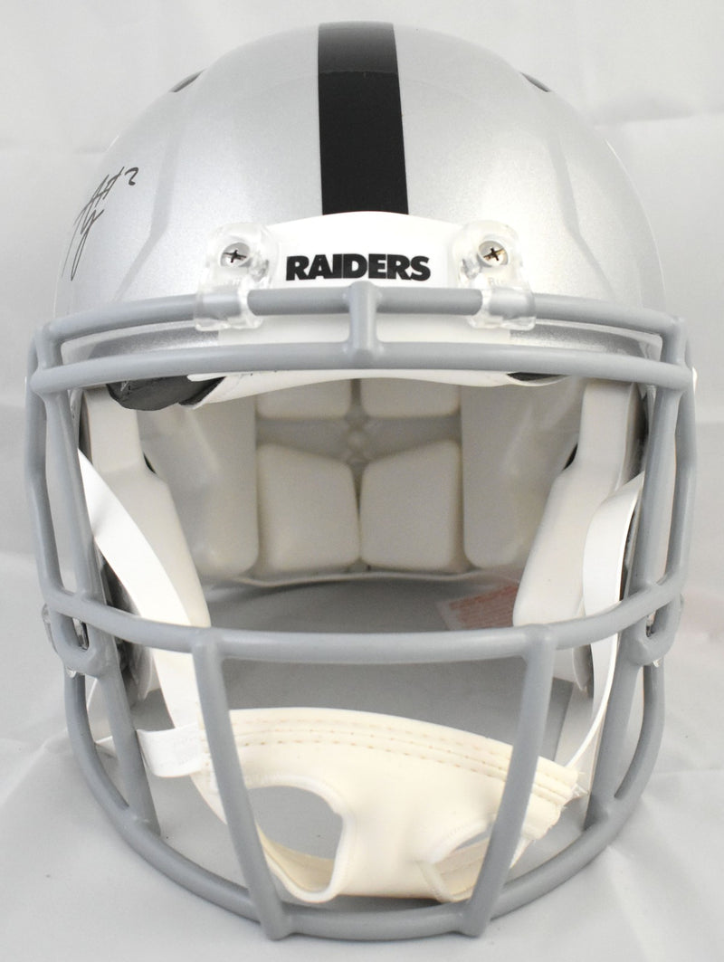 Ashton Jeanty Signed Las Vegas Raiders Full Size Speed Authentic Helmet