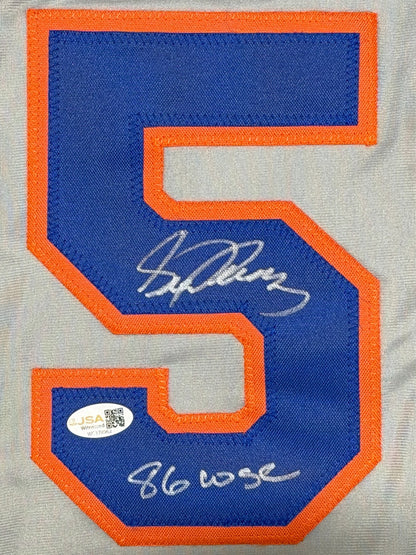 Sid Fernandez New York Mets Signed Custom Jersey (86 WSC) JSA
