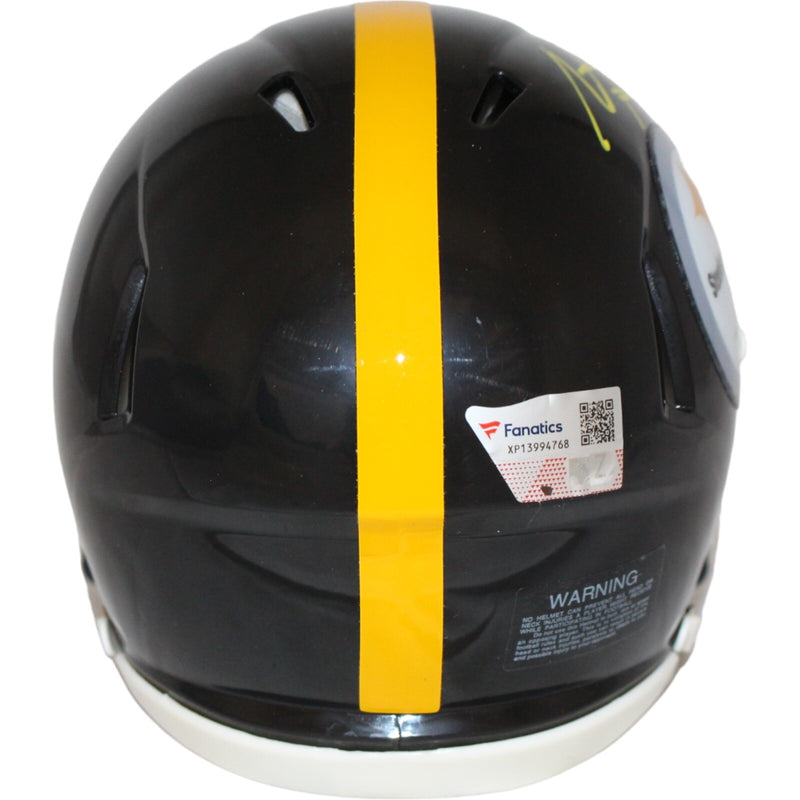 Najee Harris Pittsburgh Steelers Signed Mini Helmet (Fanatics)