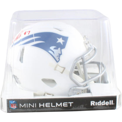 Rob Gronkowski Signed New England Patriots Rivalries Mini Helmet
