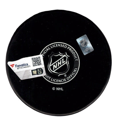 Auston Matthews Signed Toronto Maple Leafs Logo Puck