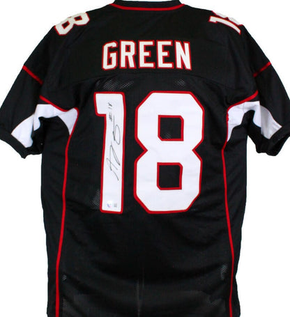 AJ Green Autographed Arizona Cardinals Black Custom Jersey
