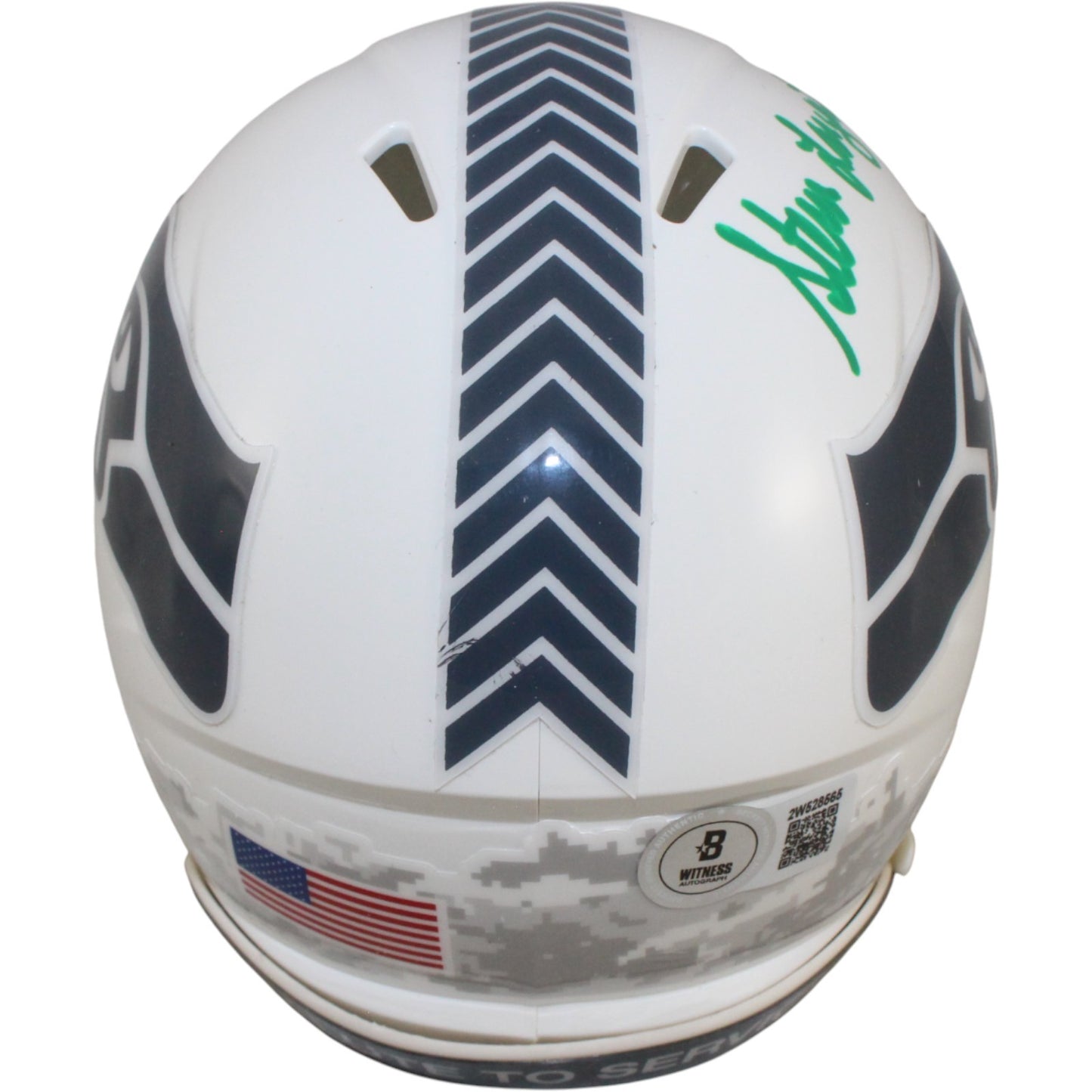 Steve Largent Seattle Seahawks 2024 Salute to Service Mini Helmet