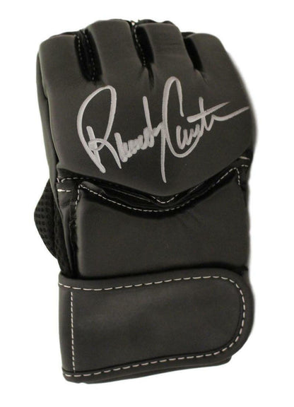 Randy Couture Autographed UFC Century Black MMA Glove BAS