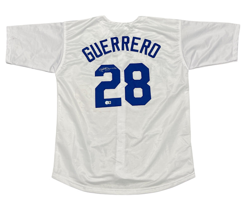 Pedro Guerrero Signed Los Angeles Dodgers Custom Jersey