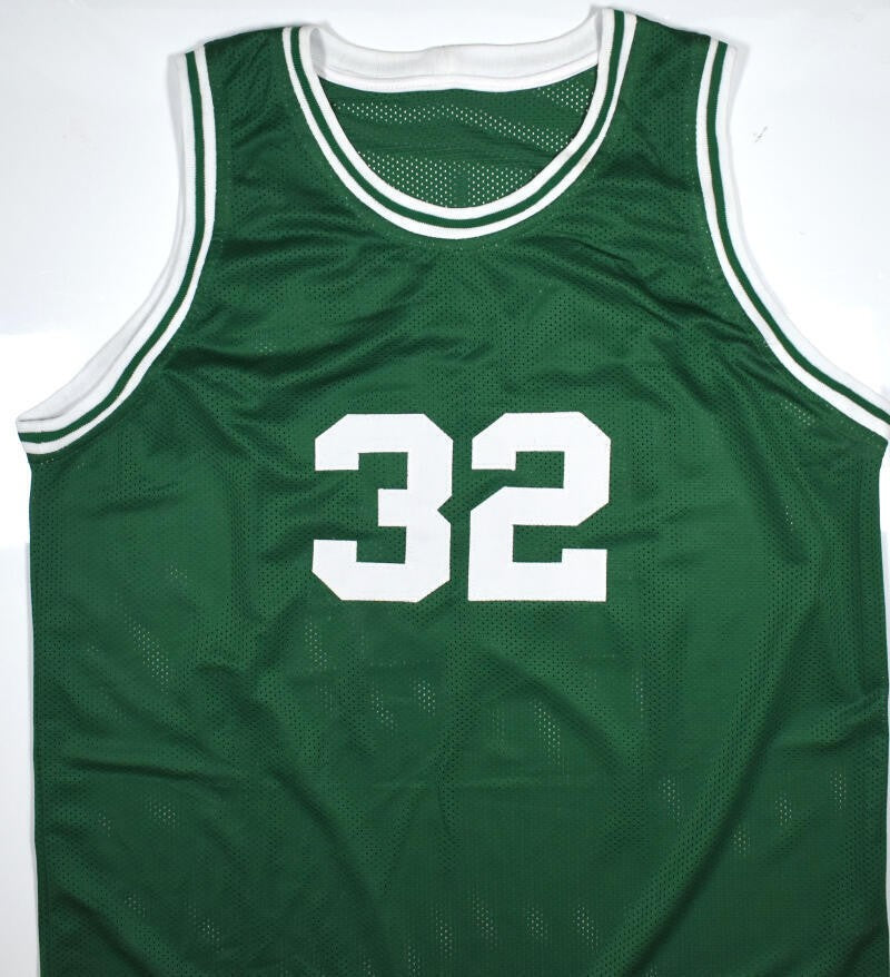 Kevin McHale Autographed Green Basketball Jersey