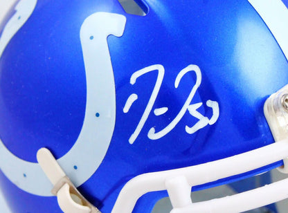 Darius Leonard Signed Indianapolis Colts Flash Speed Mini Helmet
