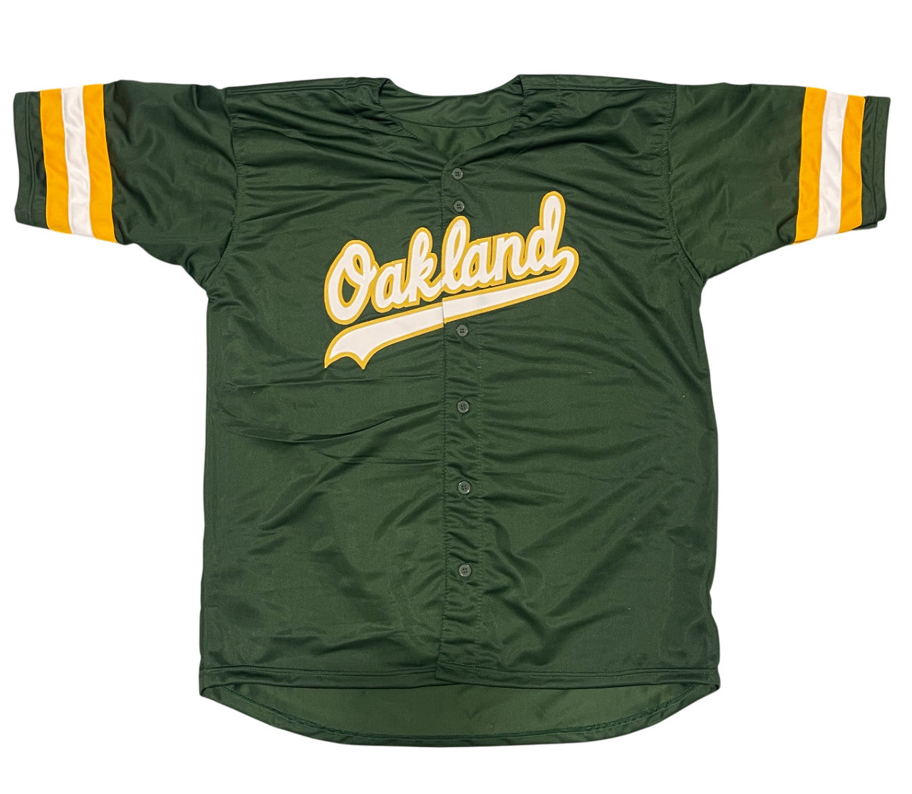 Rollie Fingers Signed Oakland Athletics Custom Jersey (HOF 92) - BAS