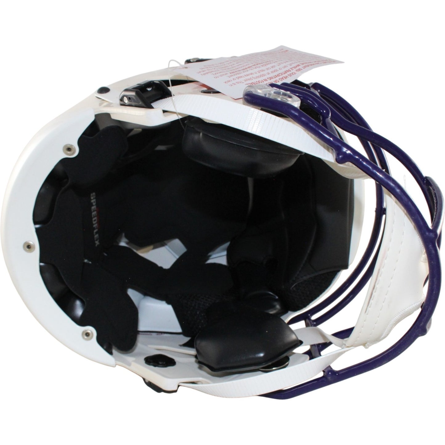 Randy Moss & Justin Jefferson Signed Minnesota Vikings SpeedFlex Helmet