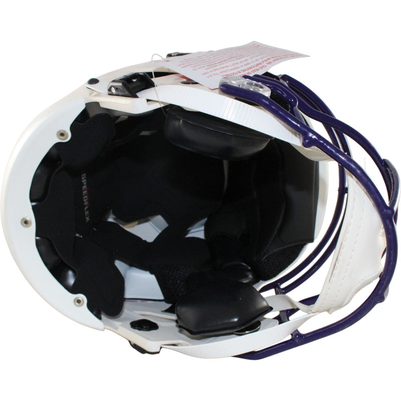 Randy Moss & Justin Jefferson Signed Minnesota Vikings SpeedFlex Helmet