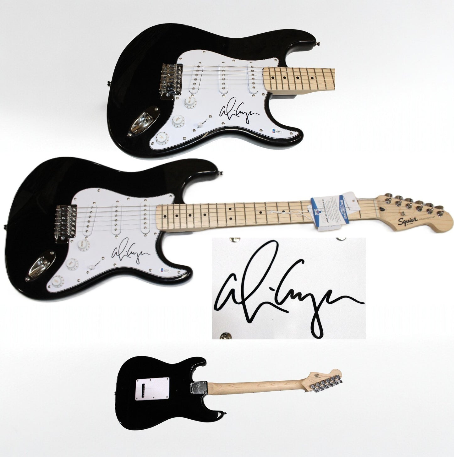 Alice Cooper Autographed Full-Size Electric Guitar (BAS Witnessed)