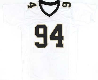 Cam Jordan Autographed New Orleans Saints Custom Jersey (White)