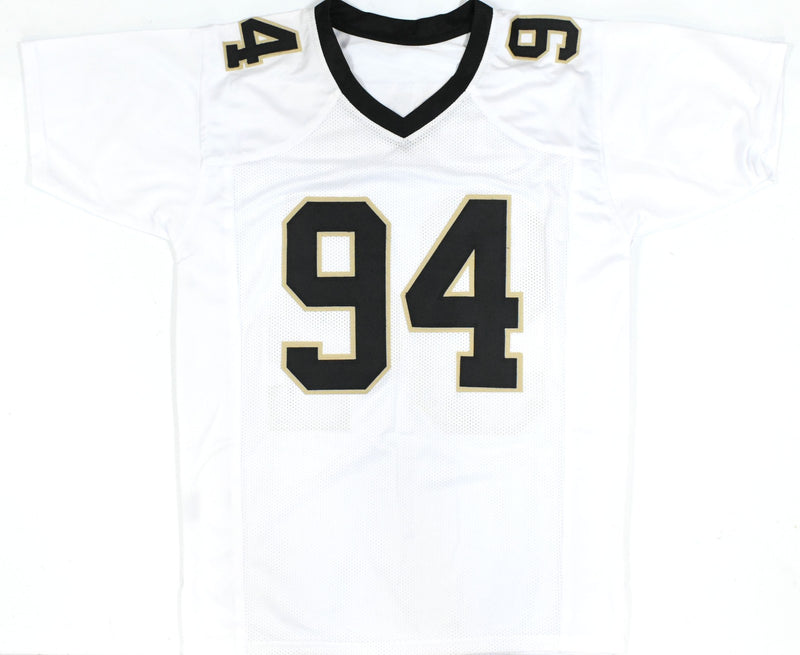 Cam Jordan Autographed New Orleans Saints Custom Jersey (White)
