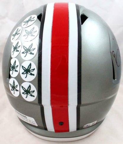 Ezekiel Elliott Signed Ohio State Buckeyes Full Size Flash Speed Helmet