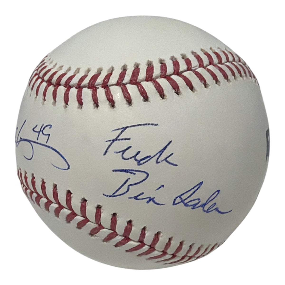 John Rocker Signed Official Major League Baseball with Inscription
