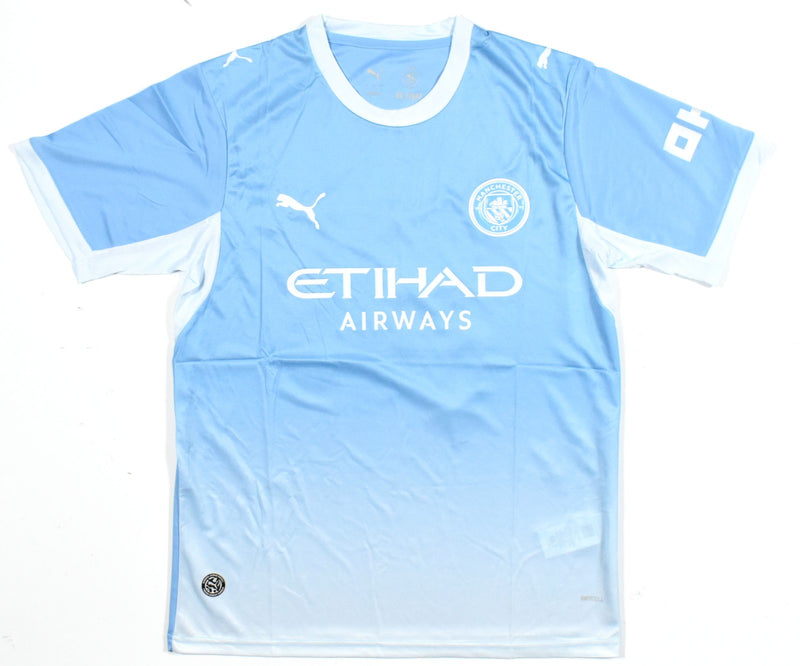 Rayan Cherki Autographed Manchester City Home Jersey