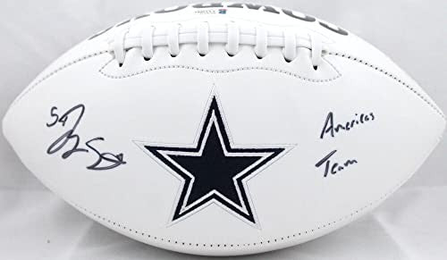 Jaylon Smith Signed Dallas Cowboys Logo Football - America's Team