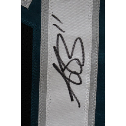 AJ Brown Signed Pro Style Black Football Jersey (Beckett)