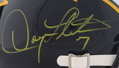 Doug Flutie Signed Los Angeles Chargers Alternate Replica Helmet