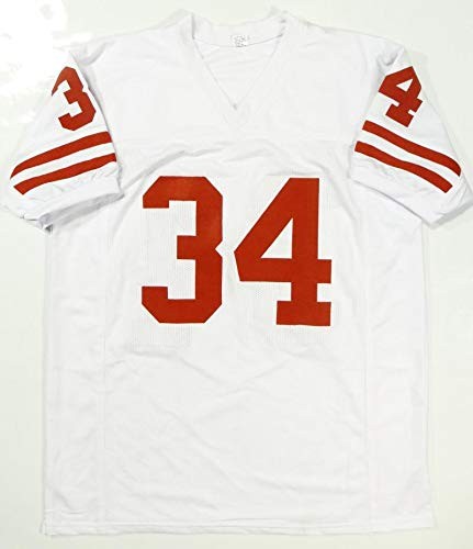 Ricky Williams Signed White College Style Jersey - HT 98 Inscription