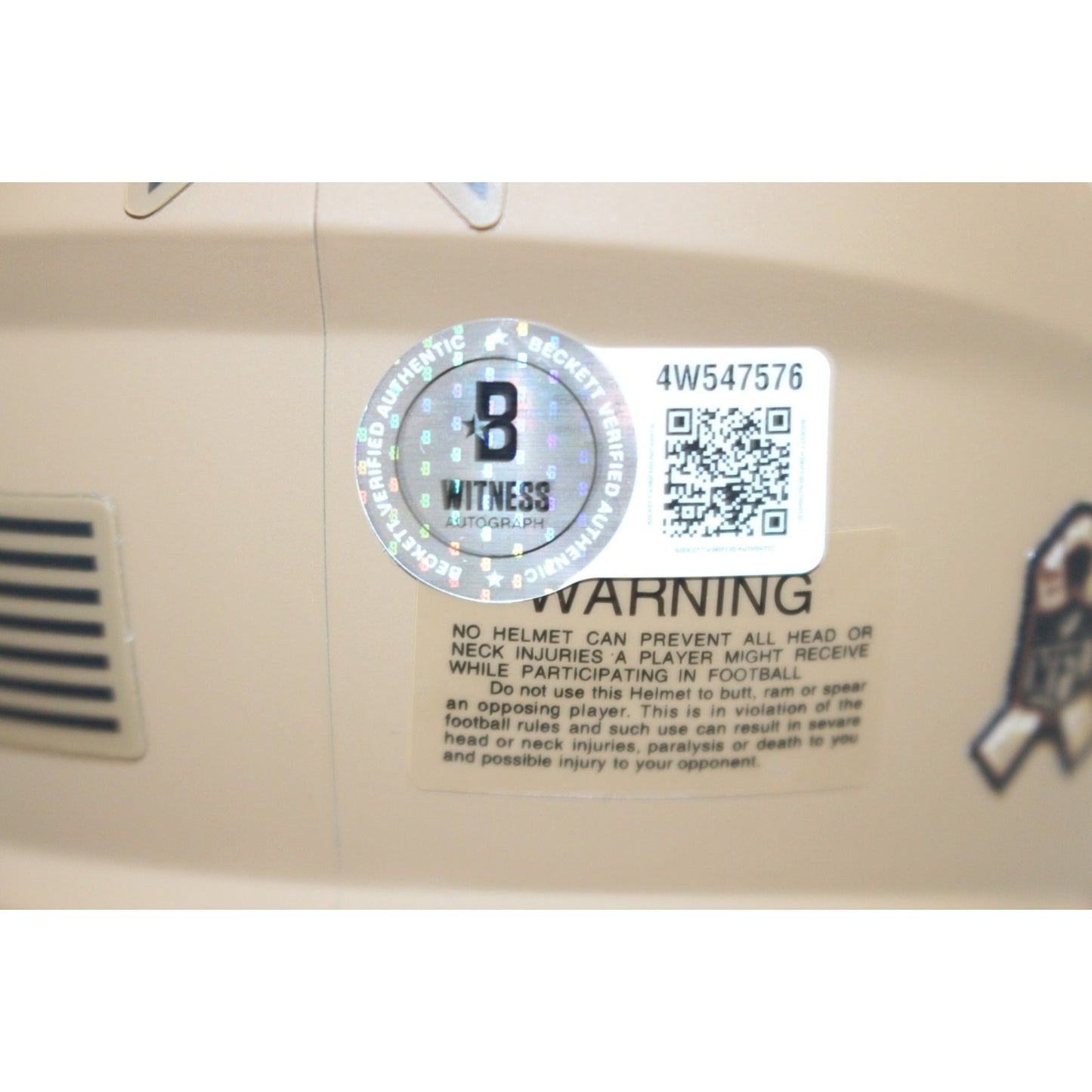 Dak Prescott Signed Dallas Cowboys 2023 Salute to Service Mini Helmet (BAS)
