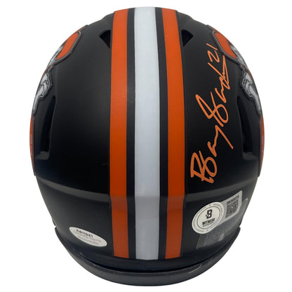 Barry Sanders & Thurman Thomas Signed Oklahoma State Mini Helmet