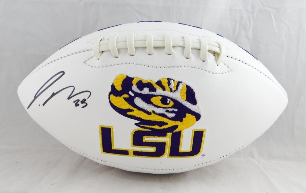 Jamal Adams Autographed LSU Tigers Logo Football
